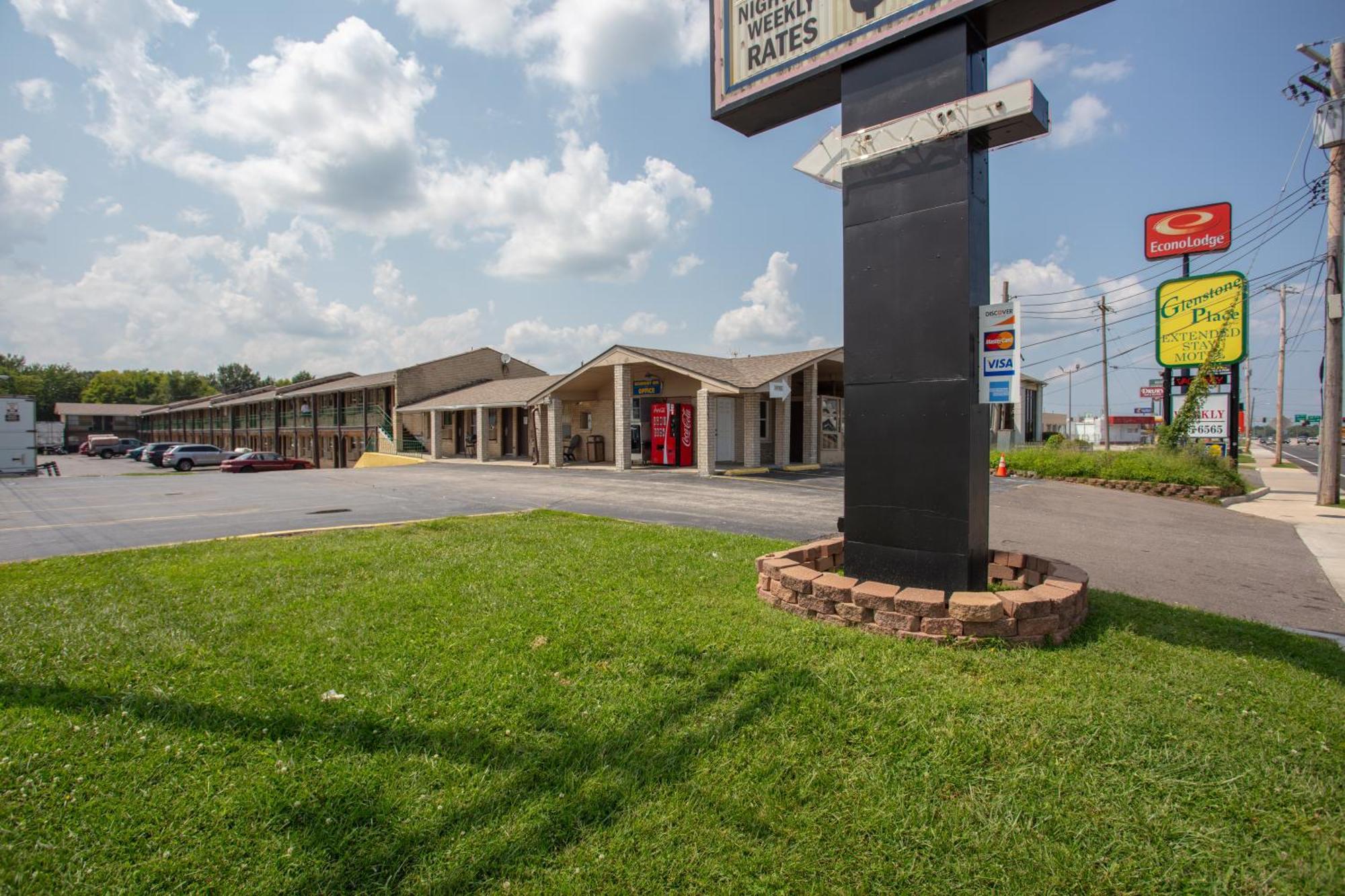 Glenstone Place Extended Stay Motel Springfield Exterior foto